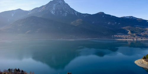 Vol en montgolfière - Lac de Serre Ponçon