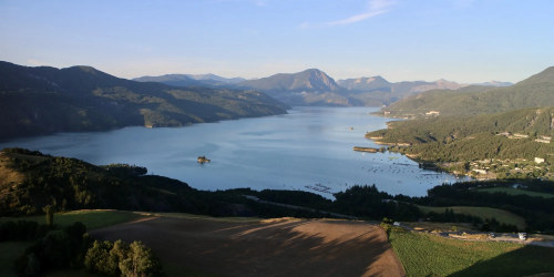 Vol en montgolfière - Lac de Serre Ponçon